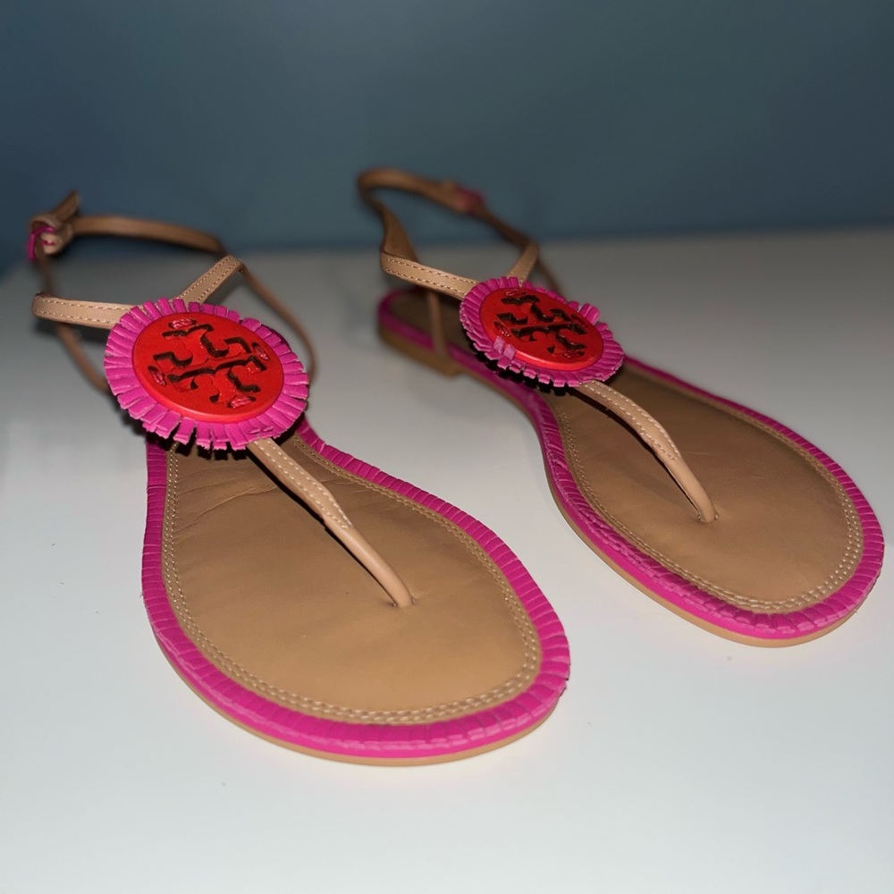 Tory Burch Fringe Sandals